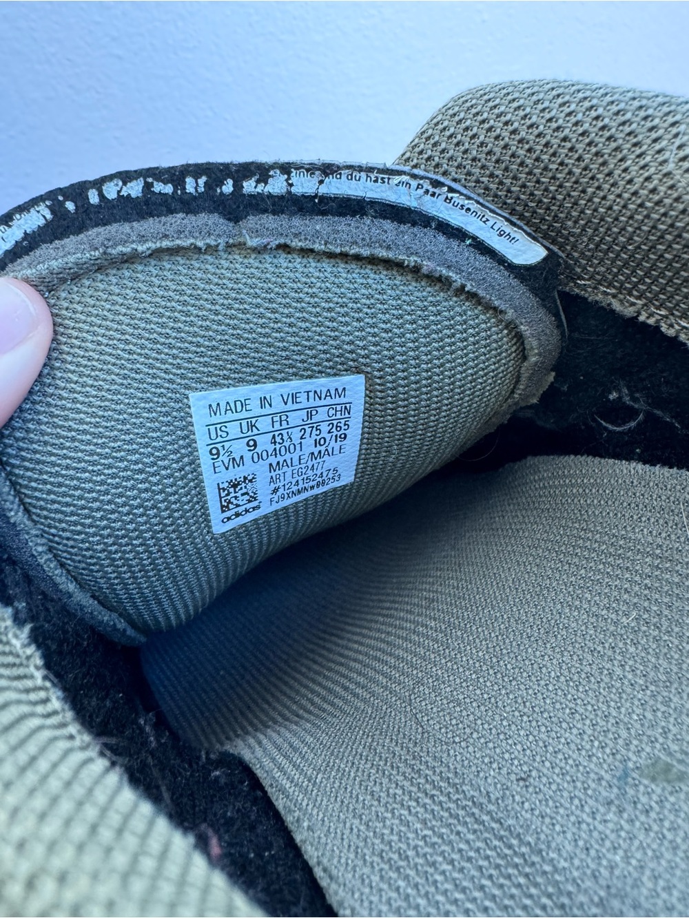 Adidas Busenitz Pro Skateboarding Shoes - Picture 9 of 9
